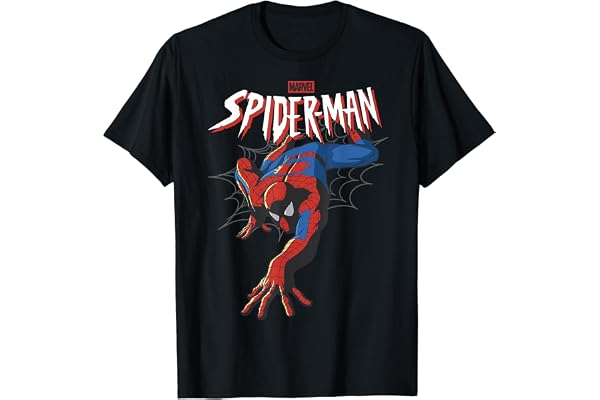 Marvel Comics Spider-Man Iconic Pose T-Shirt