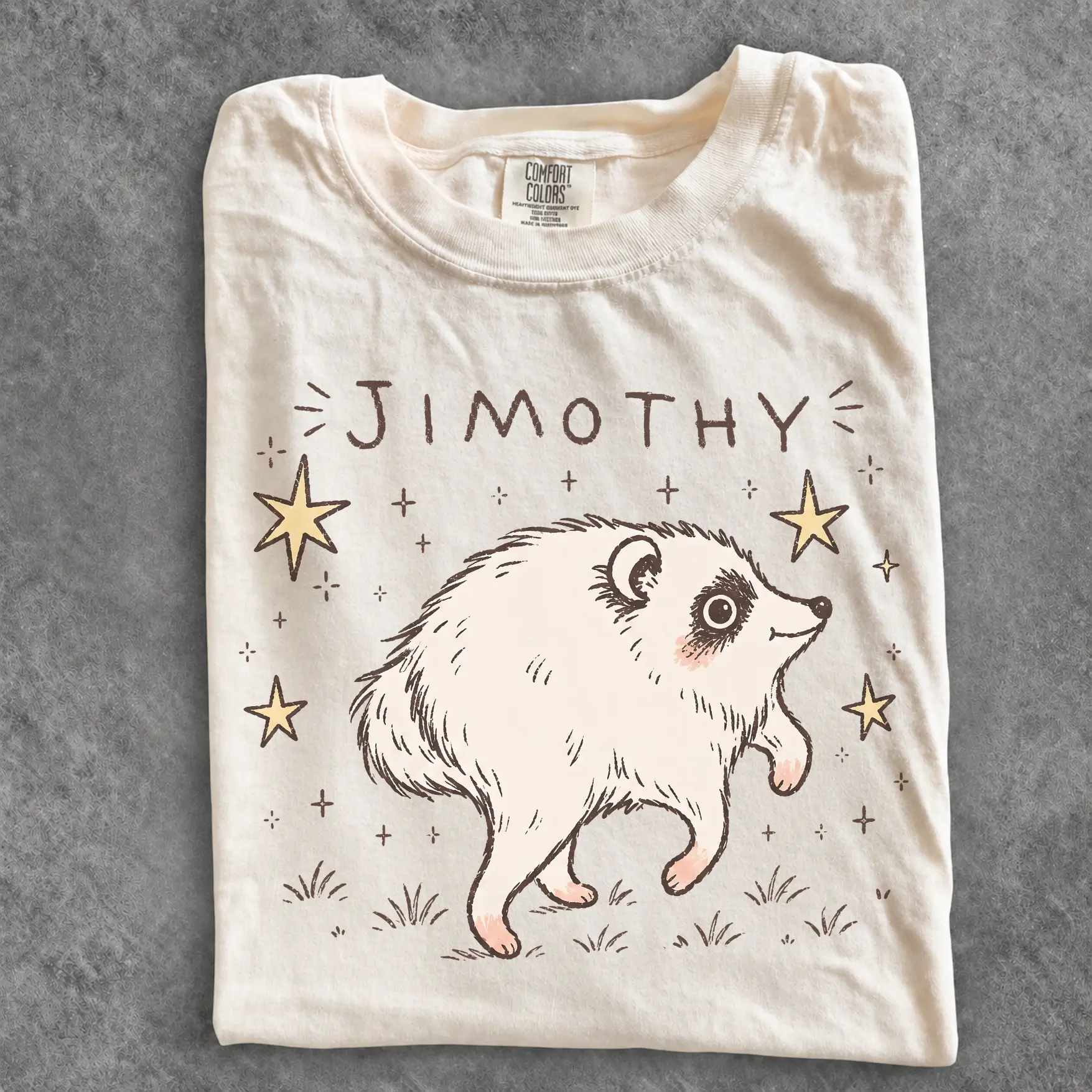 Jimothy Raccoon Viral Shirt, Short King Jimothy Tee, Cute Trash Panda Shirt, Famous Seattle Raccoon Shirt